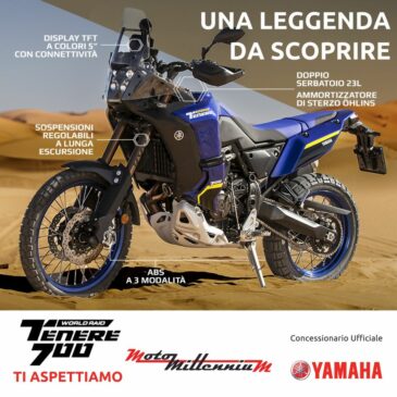 Una leggenda da scoprire: la Yamaha Ténéré 700 World Raid!