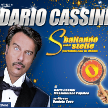 Dario Cassini torna a teatro con un one-man-show sulle donne e la sua esperienza a “Ballando con le stelle”
