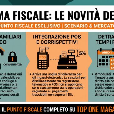 Riforma Fiscale al Setaccio: Familiari a Carico, Tolleranza POS e i Nuovi Tempi per la Detrazione IVA