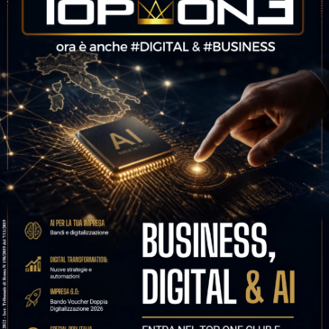 TOP ONE MAGAZINE – SOMMARIO SETTEMBRE 2026